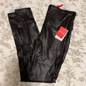 SPANX faux leather legging